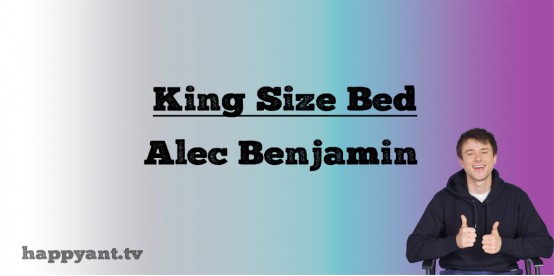 King Size Bed - Alec Benjamin (Lyrics)