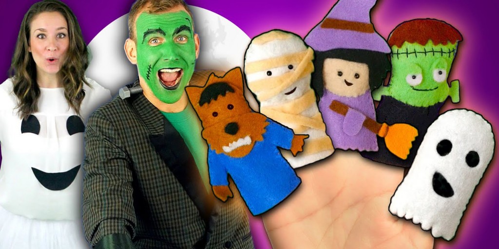 Bounce Patrol - Halloween Finger Family