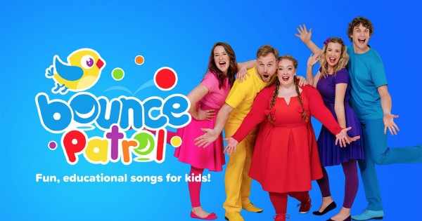 Learning English Words with the Musical Cartoon Bounce Patrol