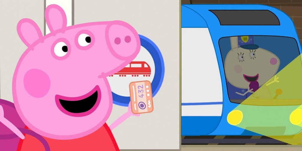 Peppa Pig Tales - Underground Train