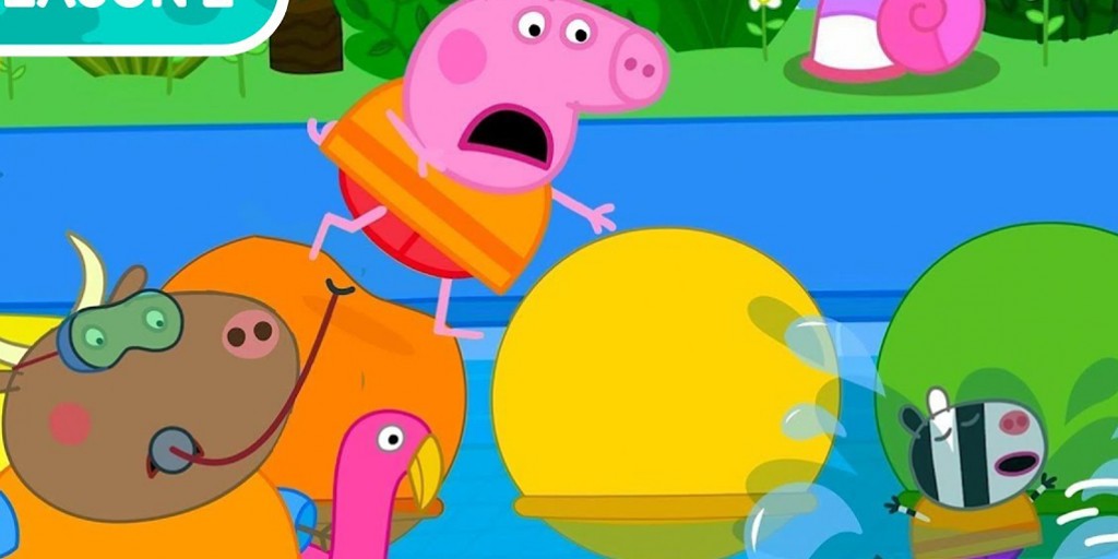Peppa Pig Tales - Blow up Splash Course