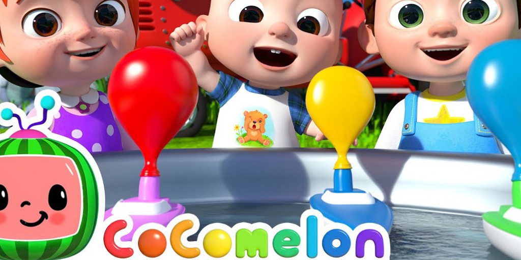 Cocomelon - Balloon Boat Race