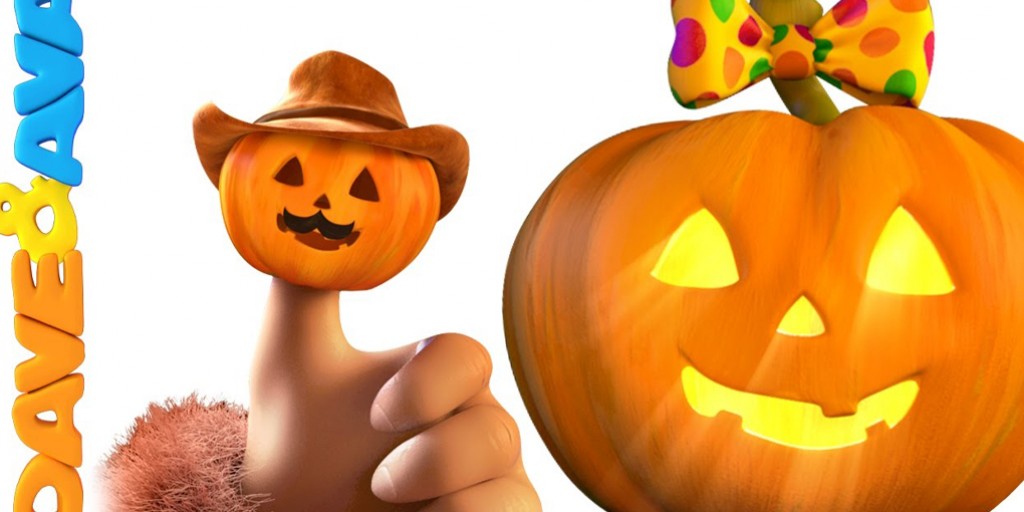 Dave and Ava - Halloween Finger Family