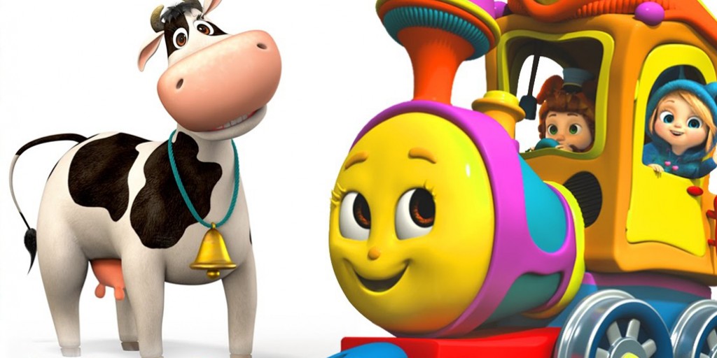 Dave and Ava - Farm Animals Train Part 1