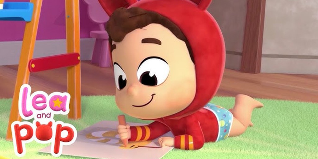 Lea and Pop - Drawing Song