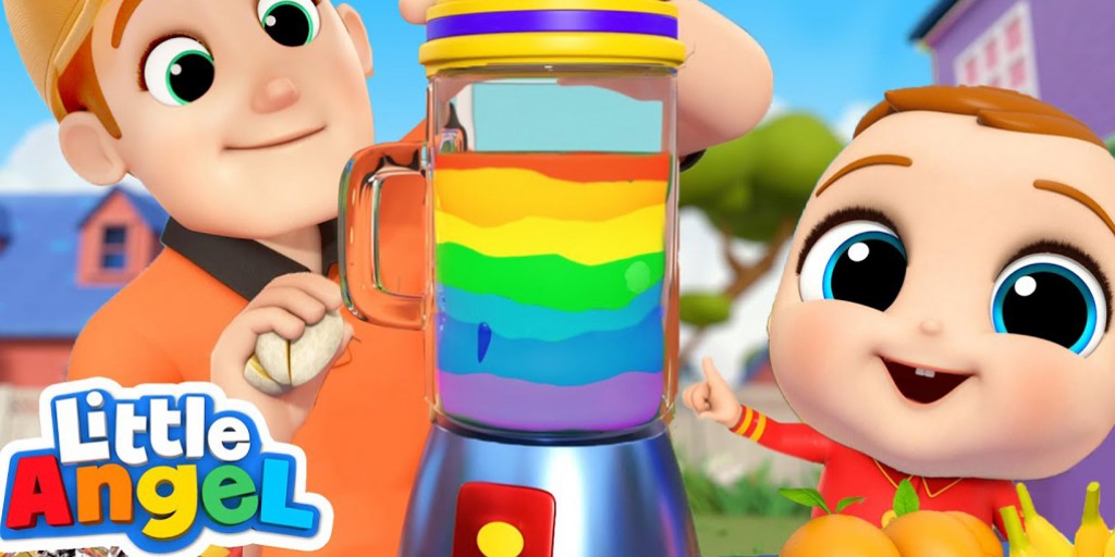 Little Angel - Juice Song Learn Colors