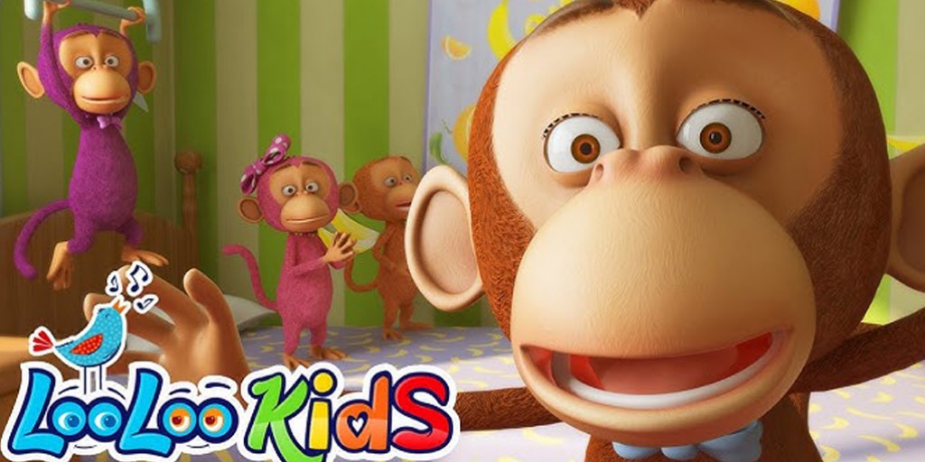 LooLoo Kids - Five Little Monkeys
