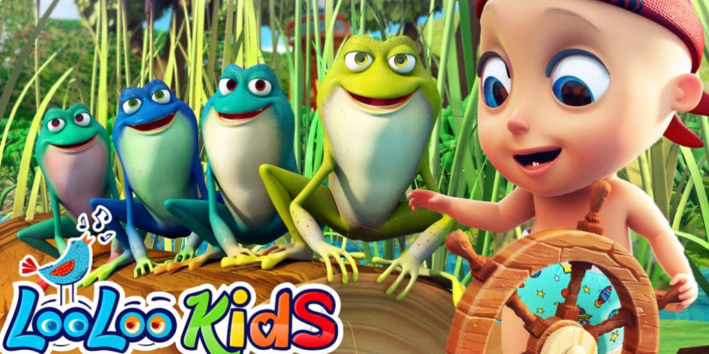 LooLoo Kids - Five Little Speckled Frogs