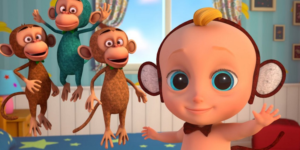 LooLoo Kids - Five Little Monkeys