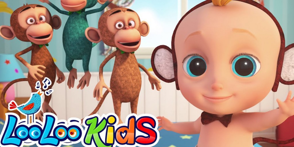 LooLoo Kids - Johny and Five Little Monkeys