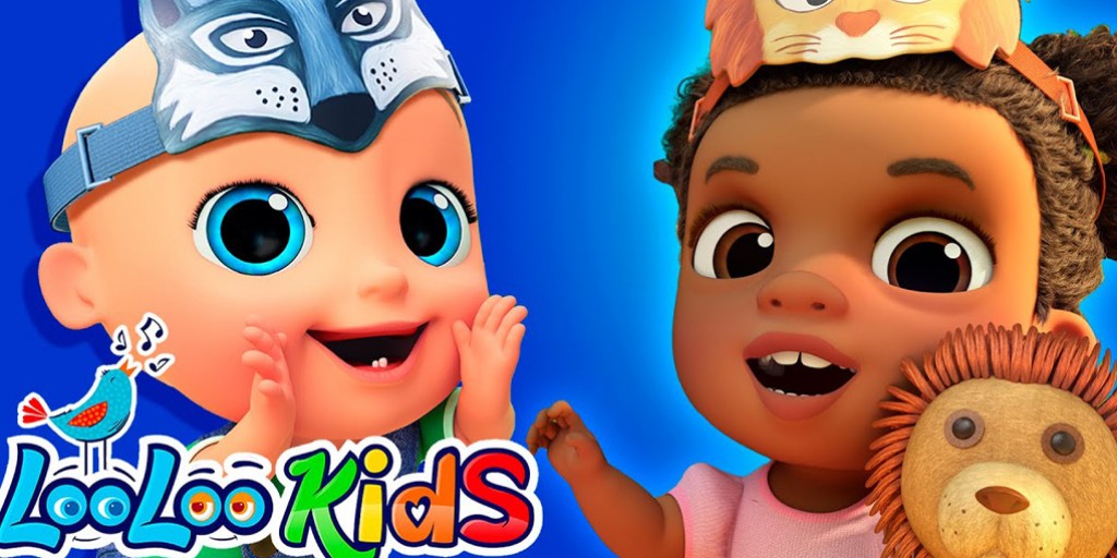 LooLoo Kids - Learn Animals Names And Sounds With Johny