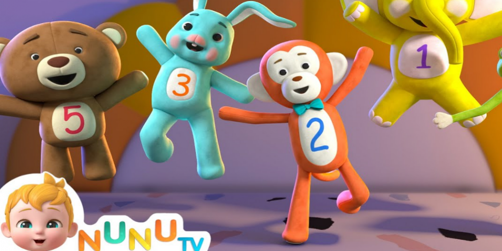 NuNu TV - Five Little Animals