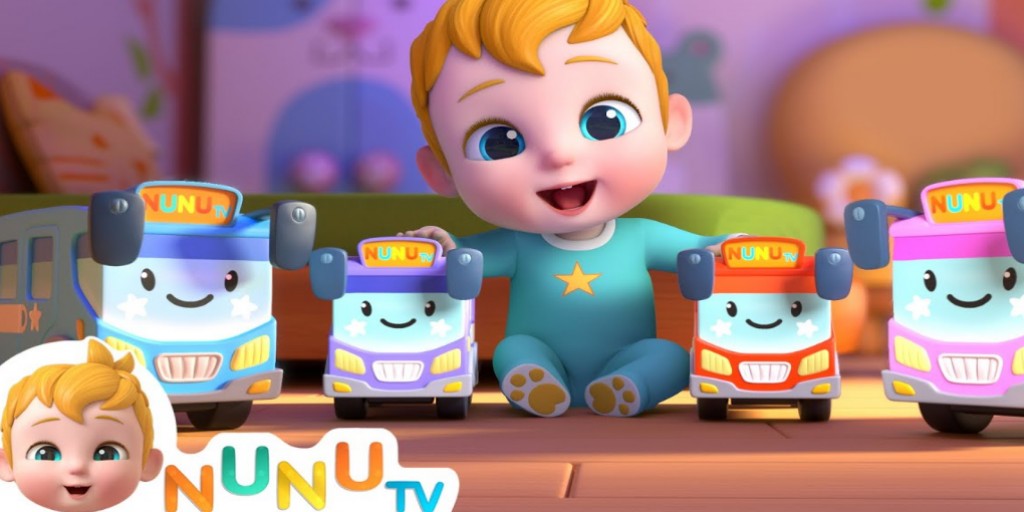 NuNu TV - Ten Little Buses Song