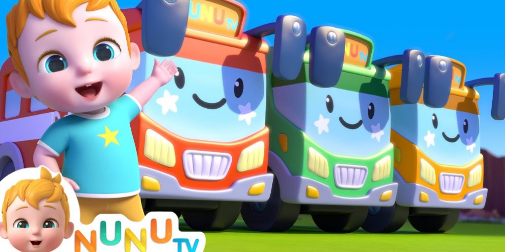 NuNu TV - Ten Little Buses Counting For