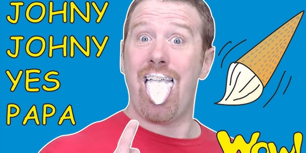 Steve and Maggie - Johny Johny Yes Papa