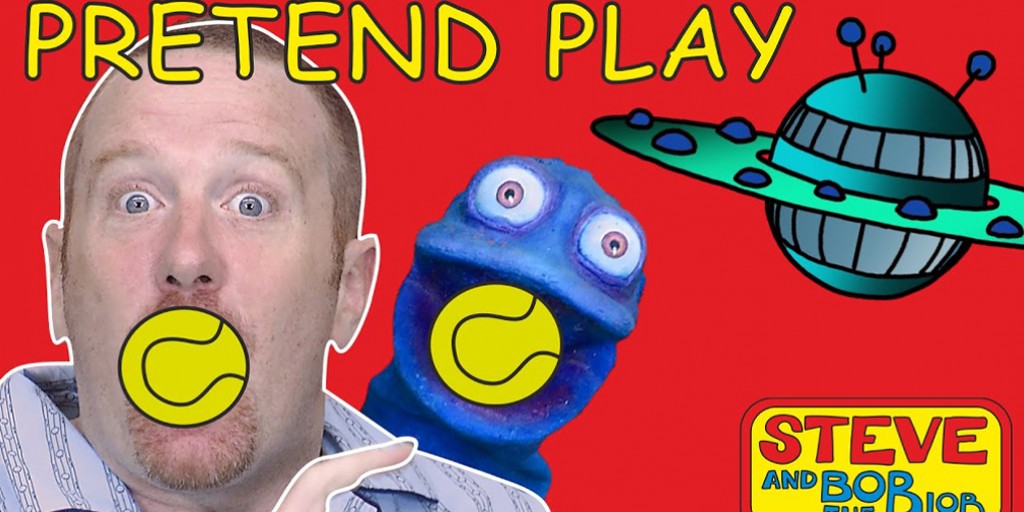 Steve and Maggie - Kids Pretend Play with Steve and Maggie with Bobby