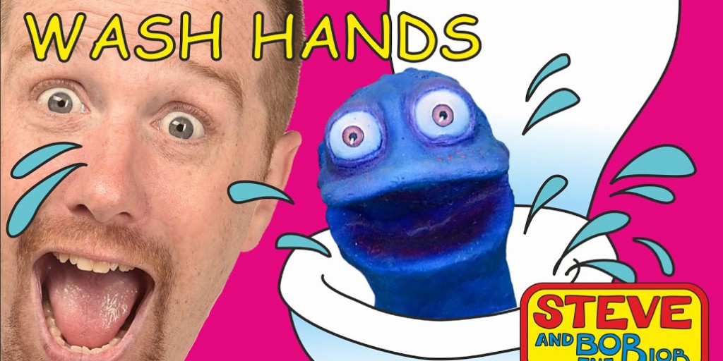Steve and Maggie - Kids Wash Hands