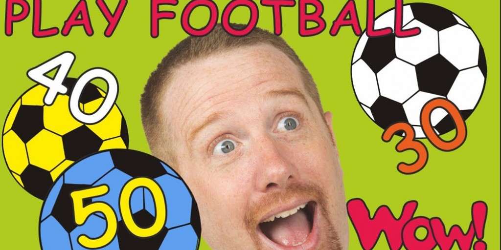 Steve and Maggie - Play Football Numbers for Children