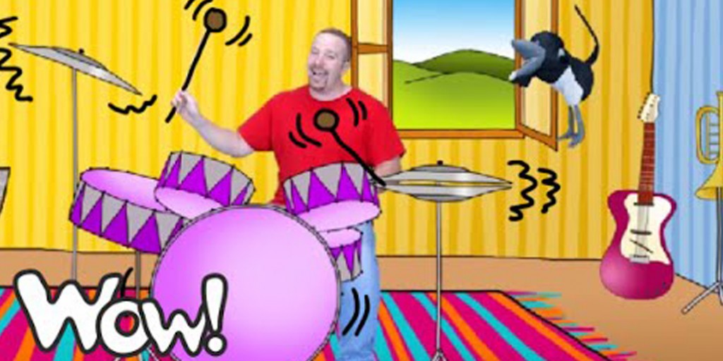 Steve and Maggie - Play the Drums with Steve