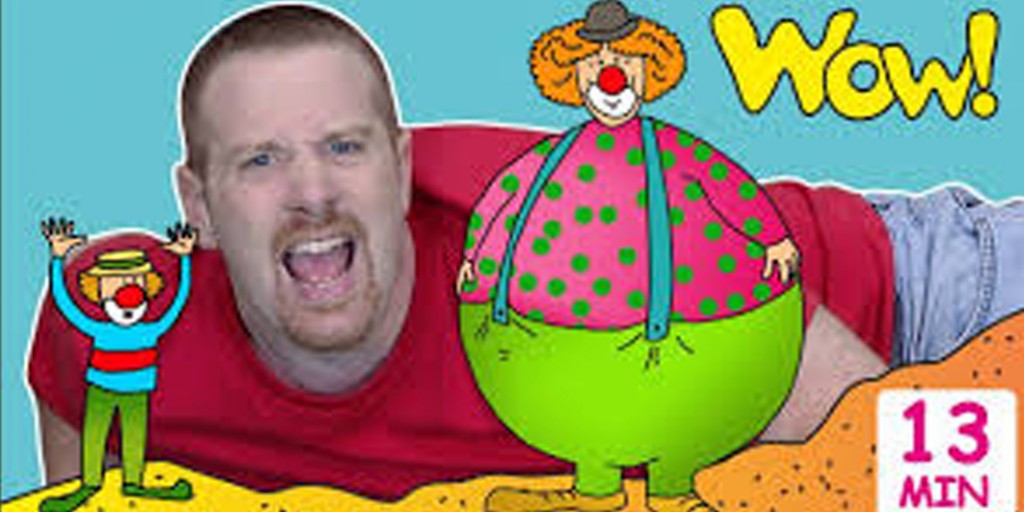 Steve and Maggie - Song for Children about Clowns