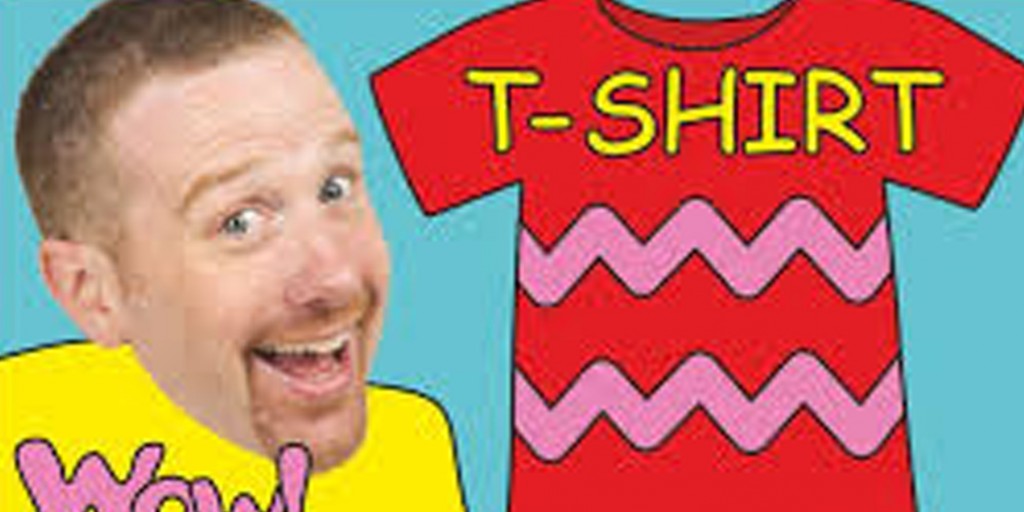 Steve and Maggie - Song for Kids about T-shirts