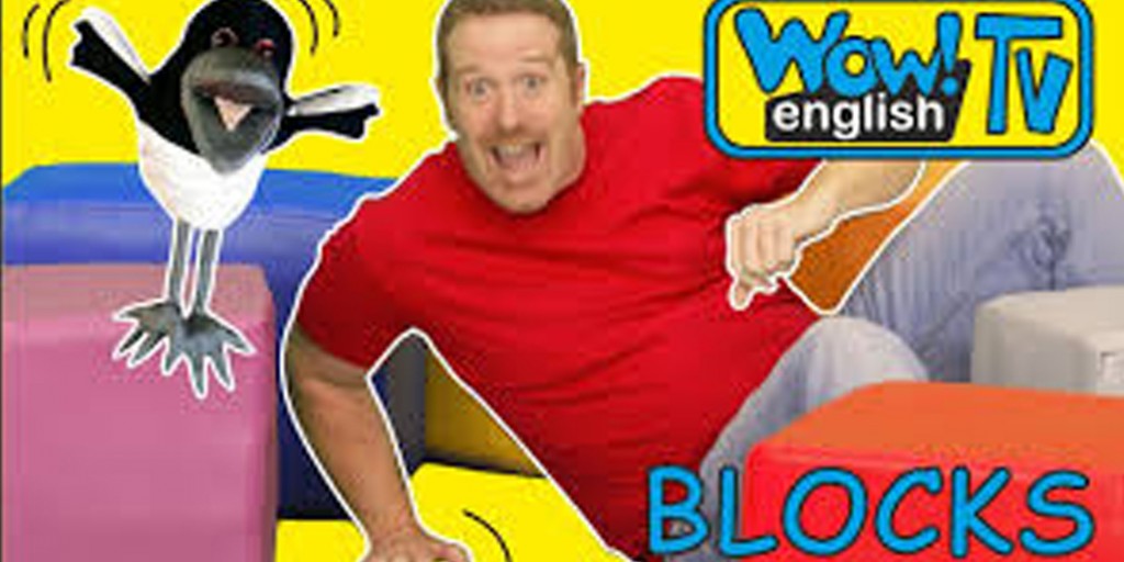 Steve and Maggie - Blocks and Toys Playing