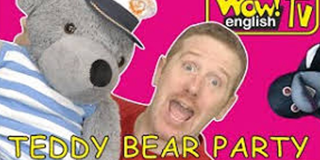 Steve and Maggie - Baby Teddy Bear Tea Party Song