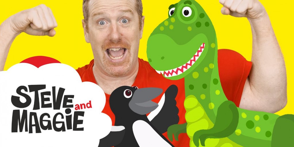 Steve and Maggie - Dinosaur Hunt in Steve and Maggies New House