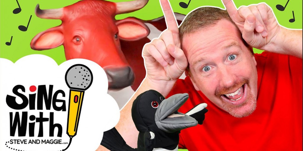 Steve and Maggie - Huge Farm Animal Toys