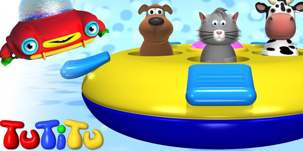 TuTiTu - Pop-up Animals Toy