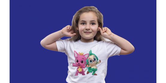 T-Shirt Pink Fong
