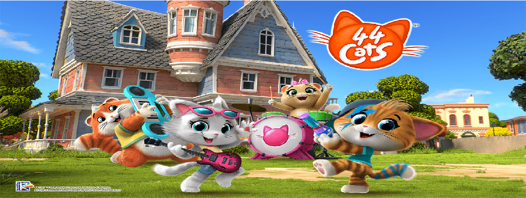 44 Cats Cartoon and Learning English