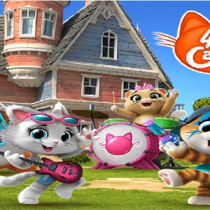 44 Cats Cartoon and Learning English