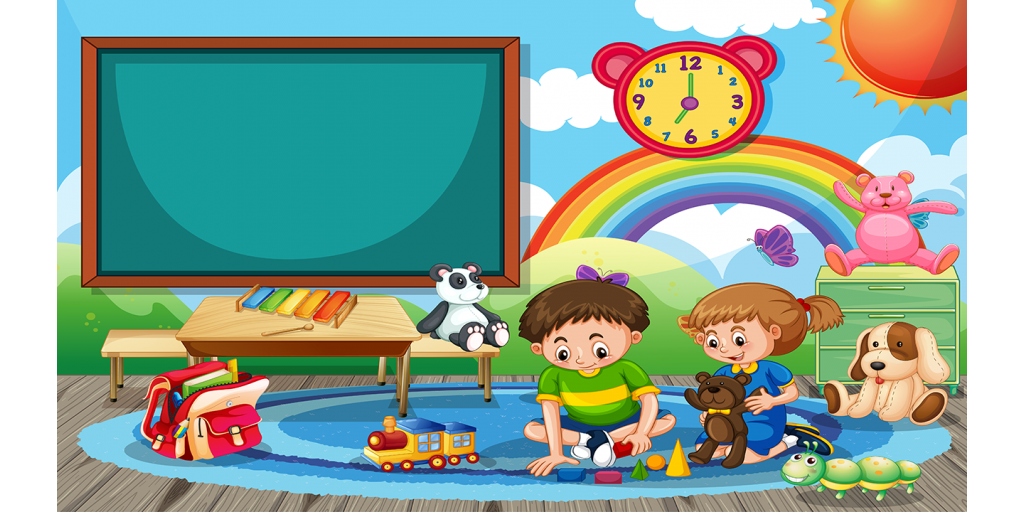 School And Kindergarten School And Kindergarten